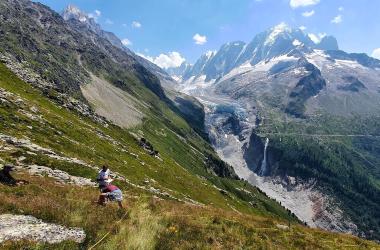 Sortie terrain dans les Alpes pour le projet Orion afin de vérifier la fiabilité de sa classification automatique de la végétation par télédétection.