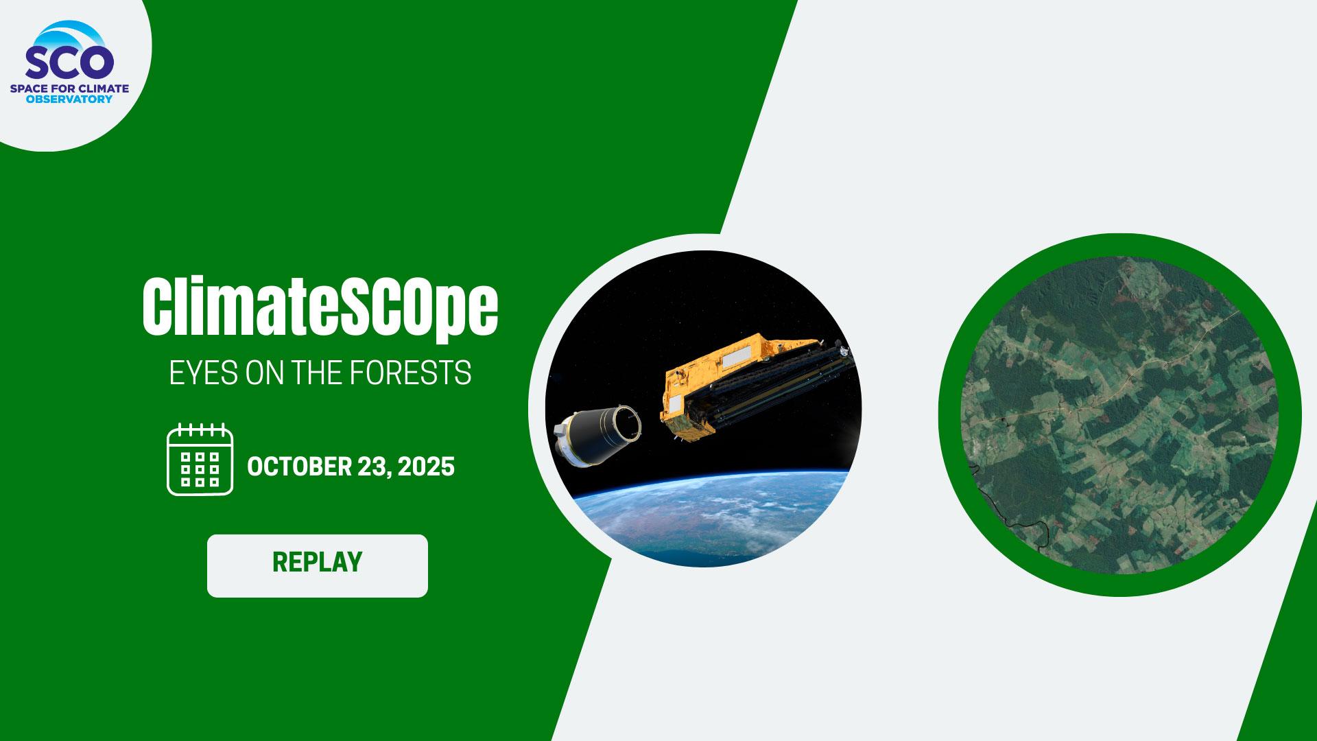 ClimateSCOpe, le rendez-vous des projets SCO à l’international.