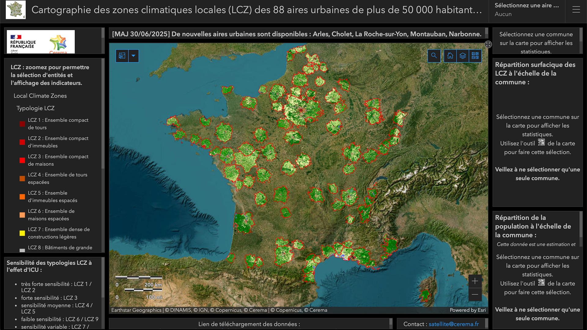 LCZ, un outil clair et intuitif.