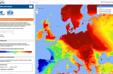 With the Weather and Climate app, it's easy to compare the daily weather with seasonal normal. In this example from 6 September 2024, you can see the astonishing cooling that is occurring in the west of the Iberian Peninsula and France, even though it is summer in these parts...